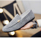 Peas shoes men's small size 38 youth large size casual leather shoes 45 46 comfortable driving shoes