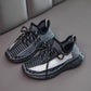 Unisex Children's Sports Shoes Children's Non-slip Coconut Shoes Comfortable and Lightweight Sports Running Shoes Breathable Schoolgirl Net Shoes