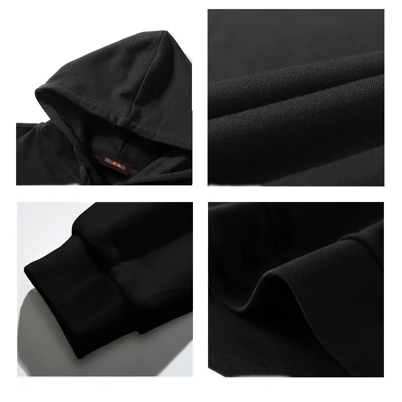 Autumn and Winter Warm and Comfortable Loose Hooded Sweater Men's Casual Long-sleeved Shirt