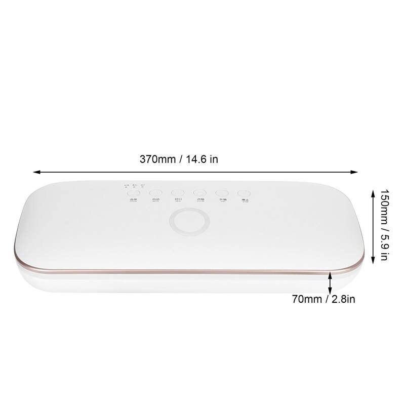 Food Sealing Saver Vacuum Sealing Clip Machine Household Small Electric Vacuum Sealing Packer White Food Vacuum Sealer