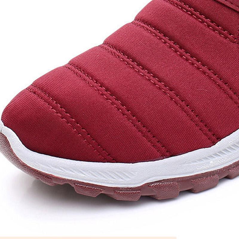 Mom's Cotton Shoes Women's Winter Fleece Warm Cloth Shoes Thickened Non-slip High-top Cotton Boots