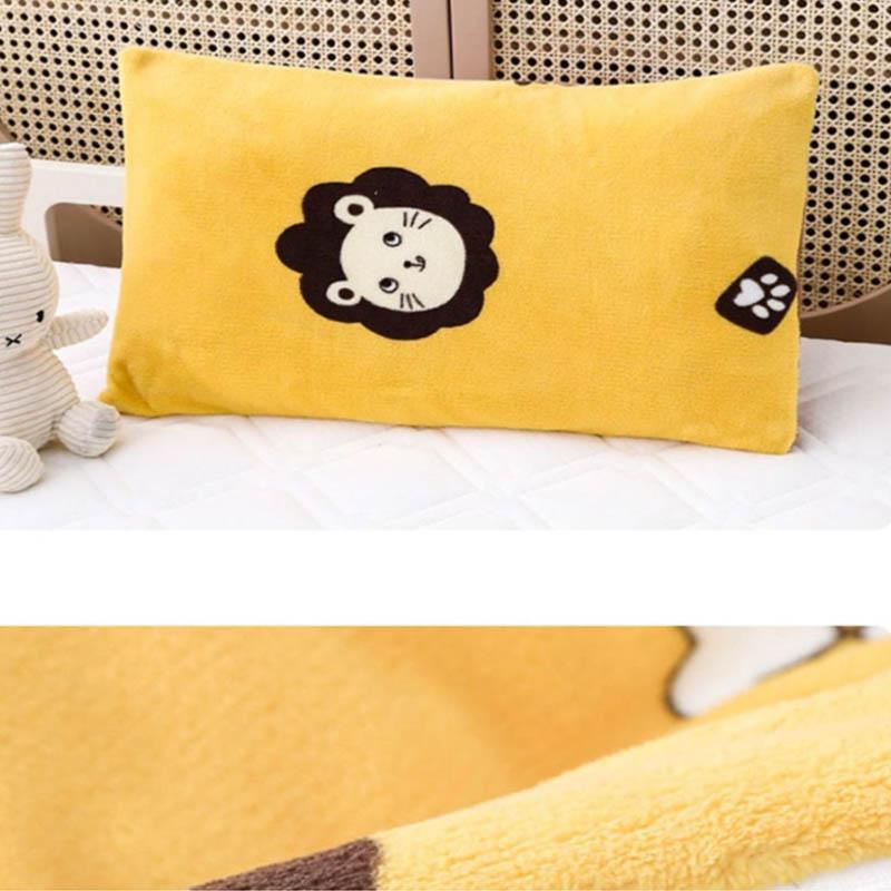 Children's Baby Bed Set Autumn and Winter Flannel Thickened Three-piece Quilt In Kindergarten Bedding Quilt Cover