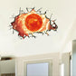 12 Kinds Solar System Planets Wall Stickers For Kids Room Universe 3d Stickers Kids Room Decoration