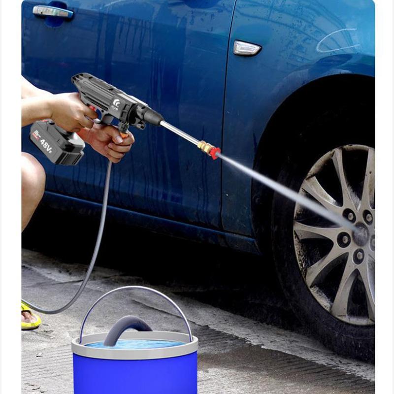 High Pressure Water Pump Gun Electric Car Washing Machine Washing Cleaning Tool Portable Car Washing Gun