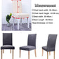 Geometry Spandex Chair Slipcover Printed Stretch Elastic Chair Cover for Dining Room Office Wedding Banquet Party 1PC