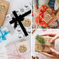 500pcs Cute Flower Thank You Series Round Sticker Seal Labes Mutifunction DIY Decorative Gifts Package Labels for Baking