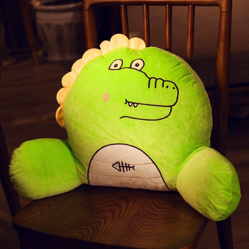 Seat Lumbar Plush Pillow Sedentary Pillow Office Lumbar Cushion Work Lumbar Back Cushion Children Sleeping Plush Doll Pillow
