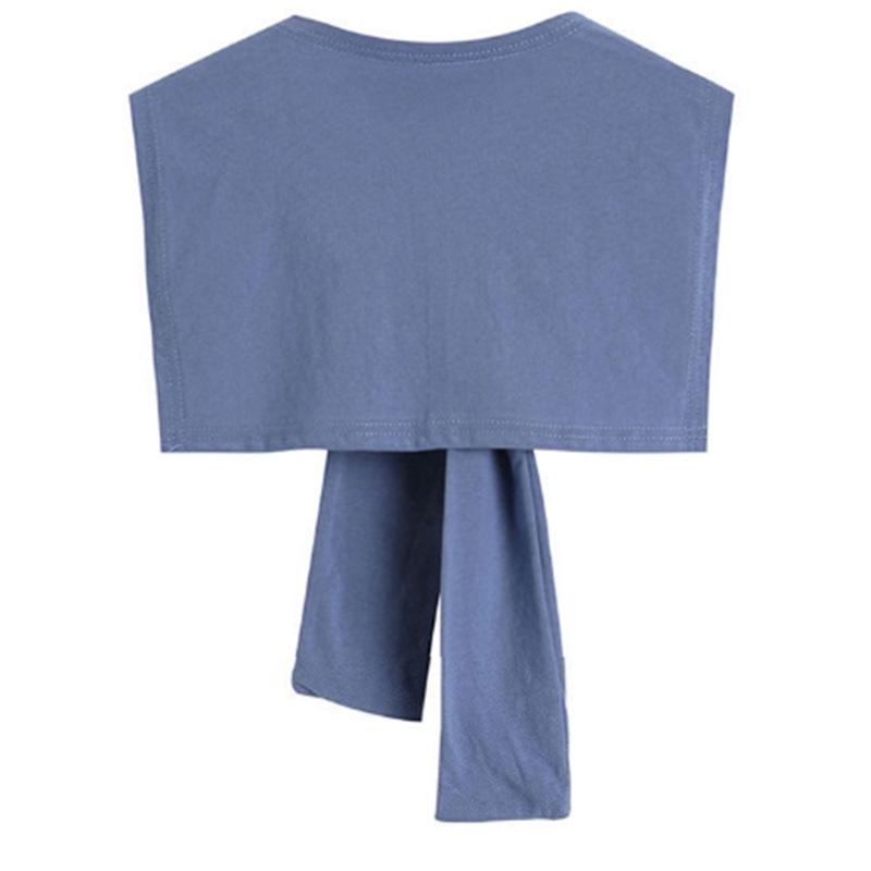 Solid Color Versatile Bottoming Shirt Schoolgirls Spring Korean Style Loose Lazy Wind Shirt Super Delivery Shawl