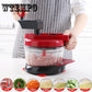 Dicing Machine Manual Food Chopper Vegetable Fruits Nut Onion Hand Power Mincer Blender Mixer