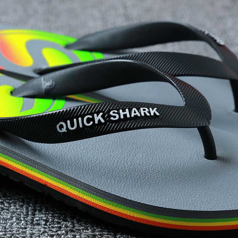 Slippers Men's Summer Trend Personality Casual Wear Inside and Outside Non-slip Wear-resistant Beach Clip-on Men's Flip-flops