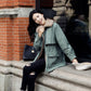 Autumn and Winter Plus Velvet Thicker Pie To Overcome Short Loose Loose All-match Jacket Fashion Temperament Female Jacket