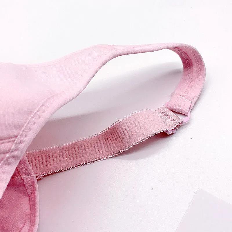 Ultra-thin No Sponge No Steel Ring Pure Cotton Breathable Skin-friendly and Comfortable Women's Underwear Bra