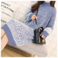 Women Cute Stitching Winter Knitted Sweaters Female Loose Long Sleeve Autumn Loose Sweater Dress