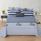 Three-piece Cotton Sheets Thick Single-piece Sheets Two Pillowcases Single Double Multi-specification Four Seasons Universal Washable