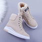Snow Boots Women's New Winter Cotton Shoes Plus Velvet Thickened Bottom To Keep Warm Martin Boots Ins Mid-tube Ankle Boots