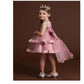 Dress for Girls Wedding Party Dresses Kids Princess Christmas Dress Children Girls Clothing Baby Girls Flower Striped New