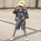 Boys Clothing Children Summer Boys Clothes Cartoon Kids Boy Clothing Set T-shit+Pants Cotton