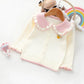 Girls Sweater Autumn and Winter New Sweater Baby Pullover Bottomed Shirt Children's Doll Collar Top