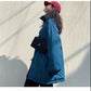 Women's Korean Style Loose Mid-length Padded Jacket To Keep Warm and Fashionable on Both Sides