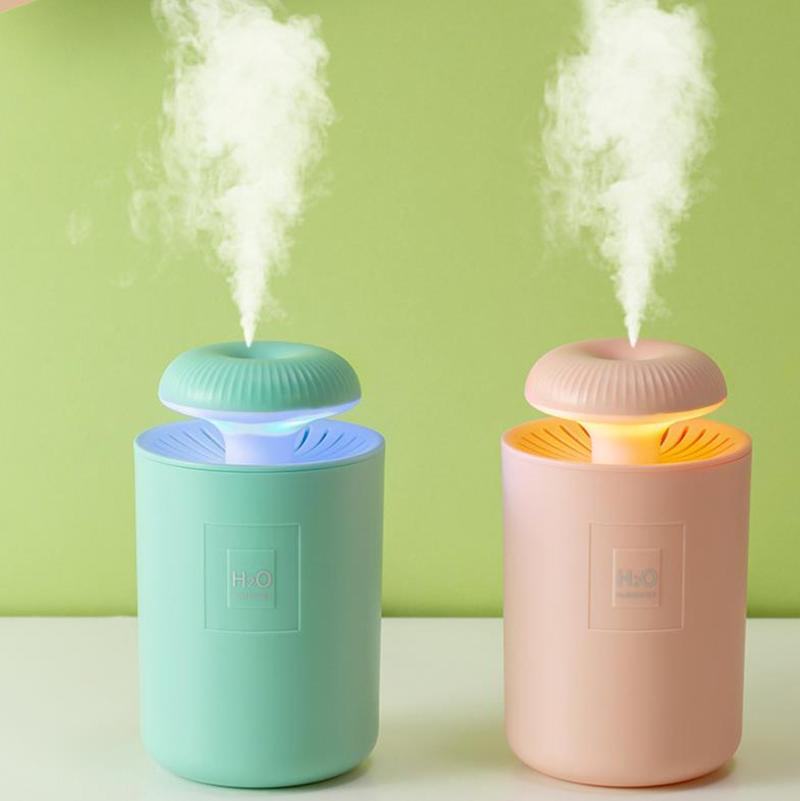 450ml Colorful Light Air Humidifier USB Sprayer Mute Aroma Diffuser for Home Office