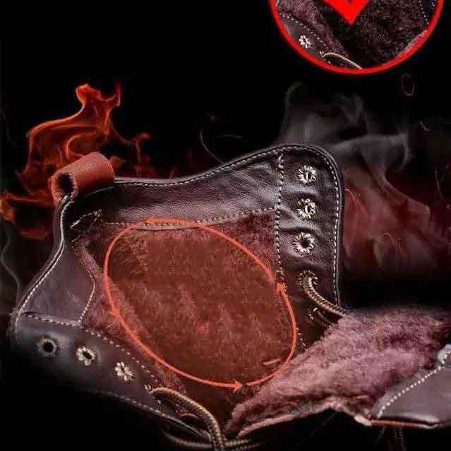 Men's Boots Autumn and Winter Martin Boots Men's Leather Shoes Men's High Top Shoes Military Boots