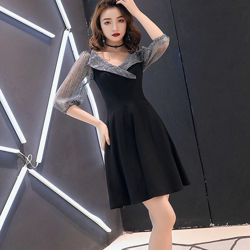 Women's Summer Mesh Dress V-Neck Slim Suit Skirt