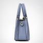 Luxury Top-Handle Bags Solid Color High Quality PU Leather Handbags for Women Bags Large Capacity Personality European Style Crossbody Bag
