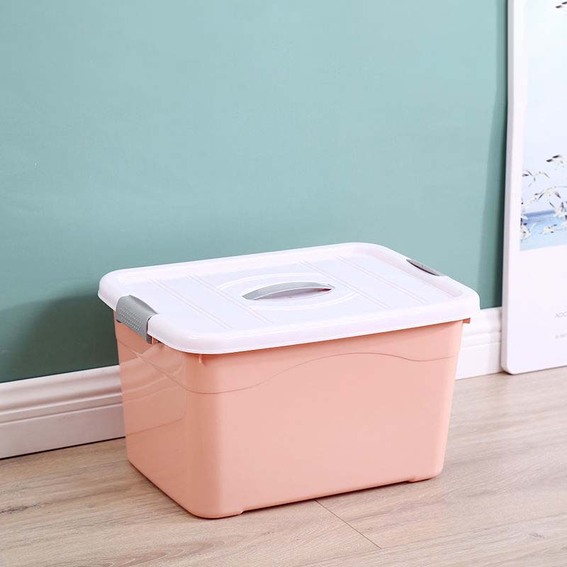 Home Transparent Storage Box Plastic Food Storage Box Baby Toy Clothes Storage Box