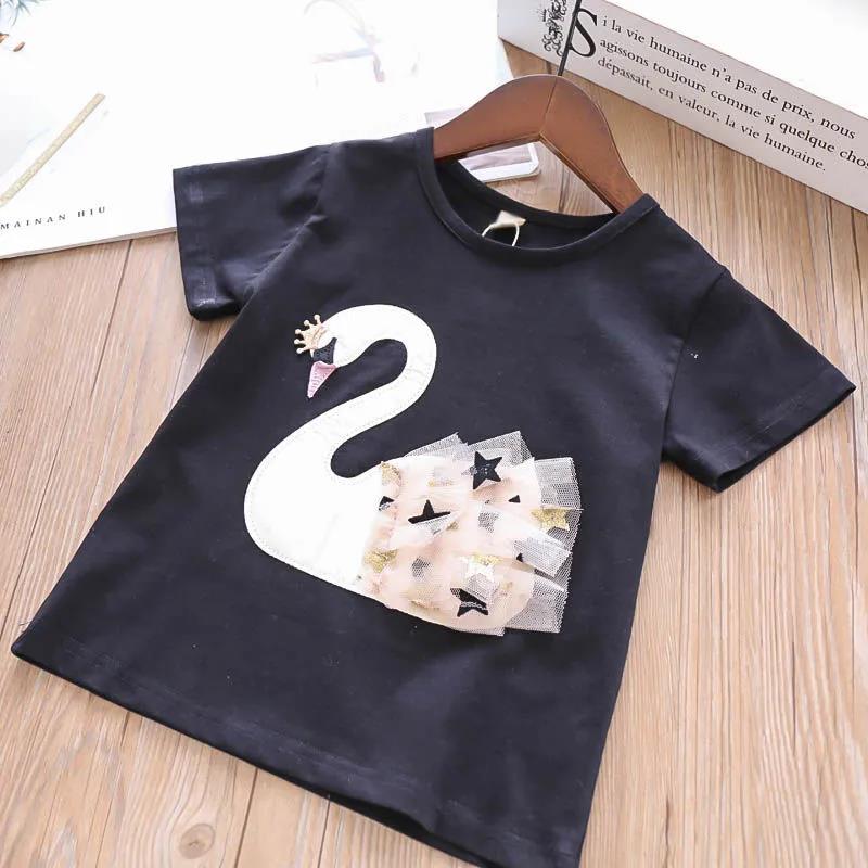 Children Summer Girls Dress Cute Two Piece Bottoming Short Sleeved Sweet Princess Dress Kids Dresses for Girls