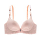 Lace-up Bra Summer Thin Section Seamless Breathable Bra Underwear Women's No Steel Ring Adjustable Push-up Bra