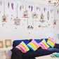 Home warm bird cage wall stickers bedroom living room background decoration removable stickers