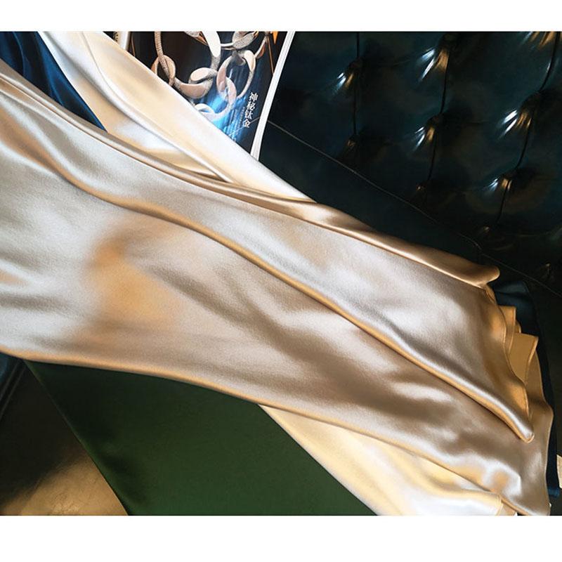 Ladies Satin Deep V-neck Sexy Dress Solid Color Straight Pajamas Party Dress Elegant Female Summer Suspender Skirt Casual