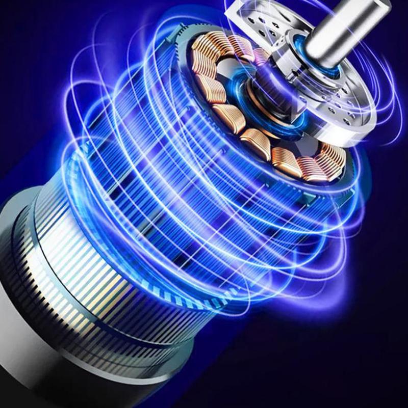 1500W Commercial Hair Dryer Set 6-step Temperature Adjustment Hot/cold Hair Dryer Blu-ray Hair Care Tools