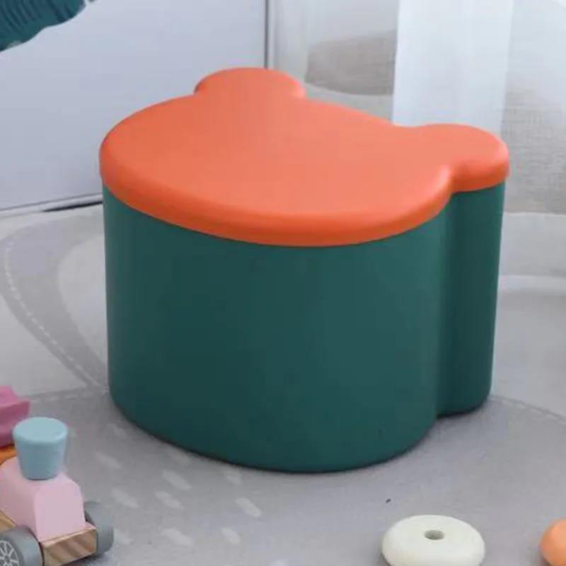 Children's Toy Storage Box Multi-function Stool Clothing Storage Box