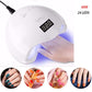 Pofulove UV LED Lamp For Nails Dryer48W Lamp For Manicure Gel Nail Lamp Drying Lamp For Gel Varnish