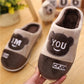 Autumn and Winter Boys Cotton Slippers Boy Slippers 10-12-16 Year Old Student Hairy Slippers