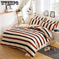 New Fashion Home Textile Bedroom Bedding Sets Colorful Geometry Duvet/Quilt Cover Bed Sheet