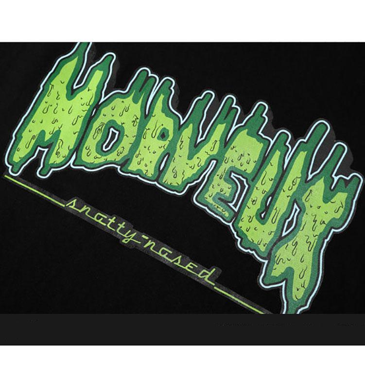 Hip-hop Hip-hop Skateboard Summer New Loose Cotton Printed Short-sleeved T-shirt for Men and Women