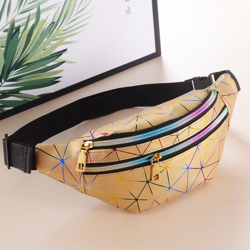 Fashion All-match Waist Bag Ladies Trend Multifunctional Personality Leisure One-shoulder Diagonal Chest Bag