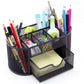 Grid Metal Pen Holder Desktop Pen Holder Office Stationery Multifunctional Student Combination Pen Holder