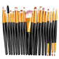 20PCS Makeup Brushes Fantasy Set Foundation Powder Eyeshadow Kits Gradient Color Makeup Brush Set