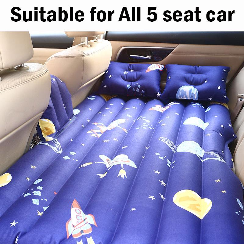 Universal car mattress comfortable rear row car travel air bed car air bed car bed
