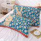 A Pair of Cotton Pillowcases Plus Thicker Cotton Pillow Covers Non-slip and Non-slip