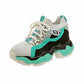 Roman Breathable Chunky Sneakers Women Summer Mesh Slip-on Woman Casual Sneakers Thick Sole Women Shoes