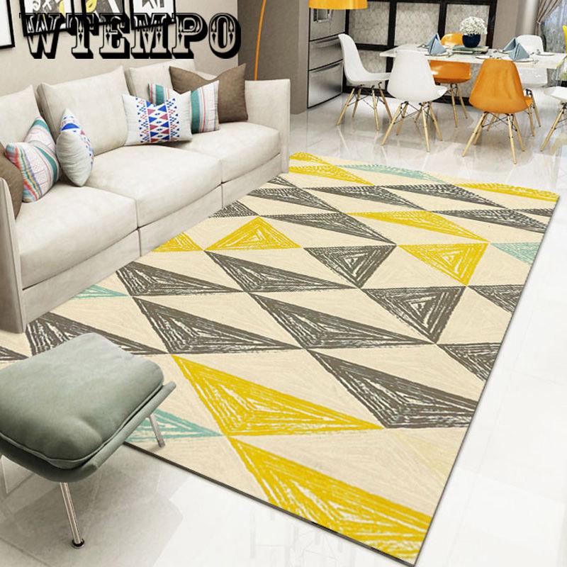 Coffee table carpet floor mat bedroom carpet bathroom non-slip floor mat blanket living room carpet