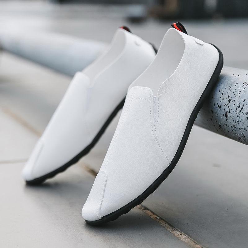 Buy a pair to get a pair of Peas shoes men's shoes Korean version of the trend of wild casual shoes