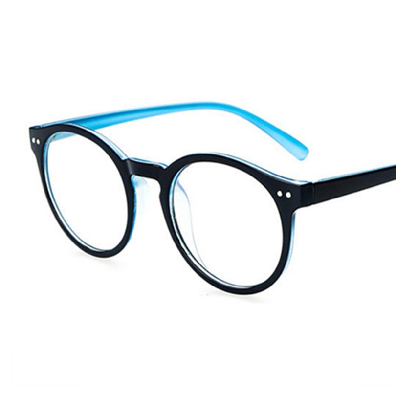 Retro Round Spectacle Transparent Glasses Frame Fashion Men Women Glasses Frame Luxury Female Male