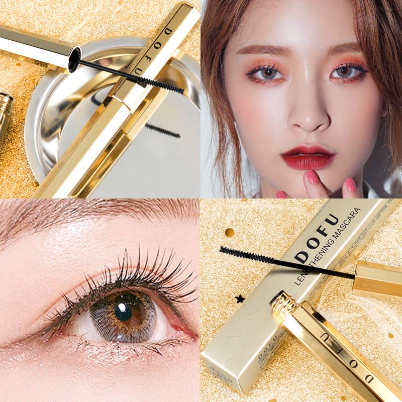 Small brush head mascara waterproof stretch does not bloom and does not fade  slender thick curls