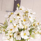 High-end Artificial Flowers Fake Flowers Cosmos Small Daisies Desktop Living Room Plastic Bouquet Decoration Table Home Decoration