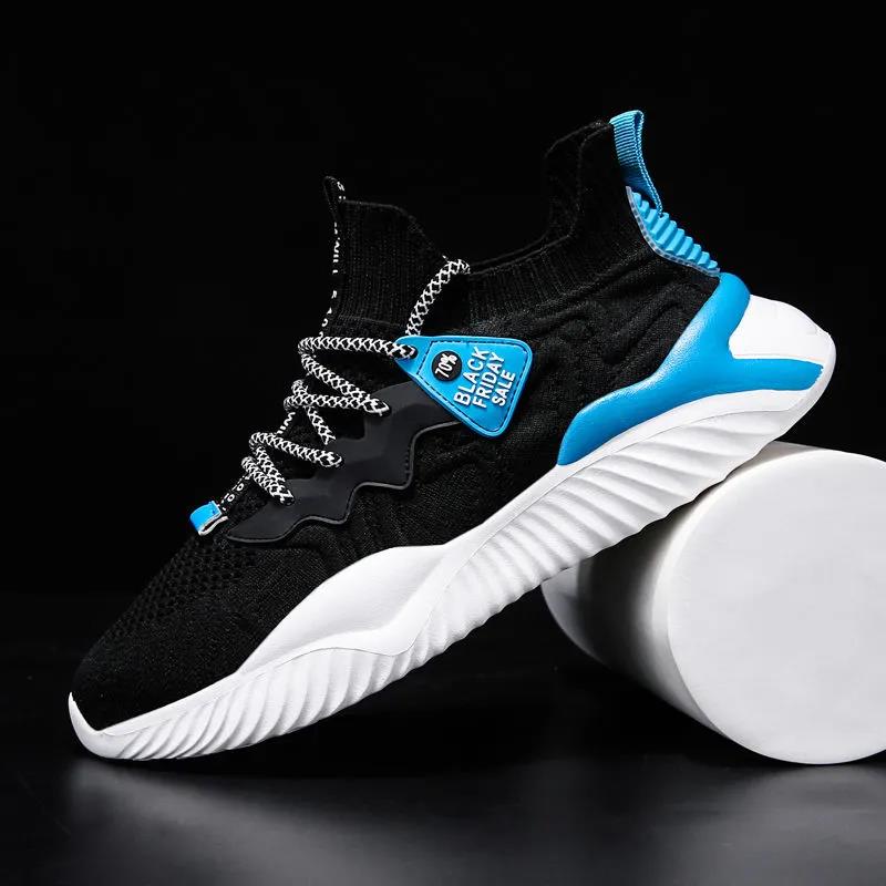 Men's Spring and Summer Lightweight Soft Sneakers Autumn Large Size Soft Sole Running Walking Sports Shoes
